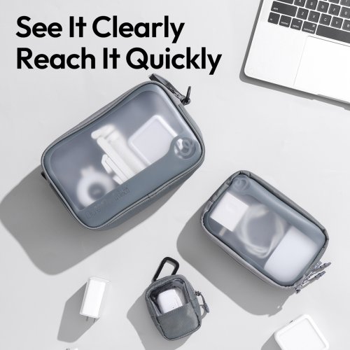 Сумка Ulanzi BP15 Storage Bag L (B170 BP15-L) Transparent купити в Україні: Київ, Львів, Хмельницький, Тернопіль, Івано-Франківськ | Низька ціна, відгуки, характеристики від TELEMART фото