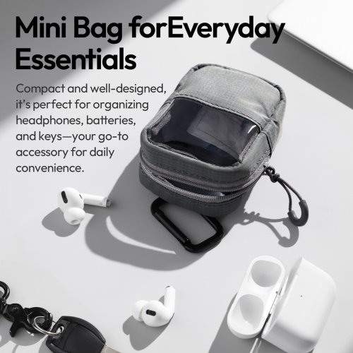 Сумка Ulanzi BP15 Storage Bag L (B170 BP15-L) Transparent купити в Україні: Київ, Львів, Хмельницький, Тернопіль, Івано-Франківськ | Низька ціна, відгуки, характеристики від TELEMART фото