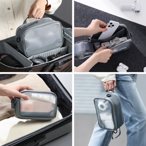 Сумка Ulanzi BP15 Storage Bag M (B169 BP15-M) Transparent купити в Україні: Київ, Львів, Хмельницький, Тернопіль, Івано-Франківськ | Низька ціна, відгуки, характеристики від TELEMART фото