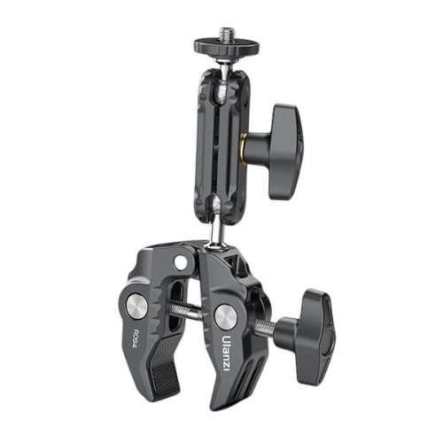 Крепление для экшн-камер Ulanzi R094 Multi-Functional Super Clamp (2638 R094) Black купить в Украине: Киев, Днепр, Харьков, Одесса  | Низкая цена, отзывы, характеристики от TELEMART фото