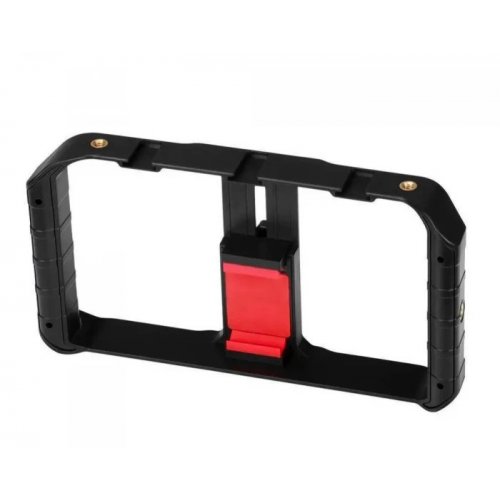 Держатель для телефона Ulanzi U-Rig Pro Smartphone Video Rig (0673 U-Rig Pro) Black купить в Украине: Киев, Днепр, Харьков, Одесса  | Низкая цена, отзывы, характеристики от TELEMART фото