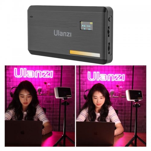 Видеосвет Ulanzi VL200 Bi-color LED Light (2481 VL200) Black купить в Украине | Telemart фото