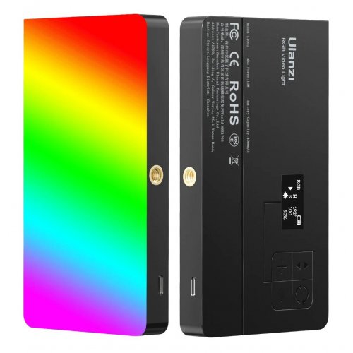 Видеосвет Ulanzi LT-002 7" RGB LED Light (B01002 LT-002) Black купить в Украине: Киев, Днепр, Харьков, Одесса  | Низкая цена, отзывы, характеристики от TELEMART фото