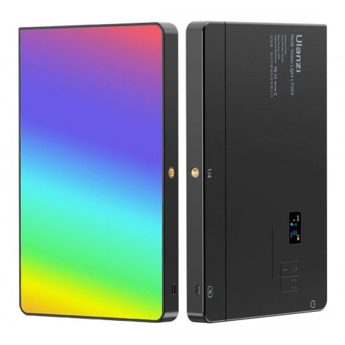 Видеосвет Ulanzi LT003 RGB LED Light (3099 LT003) Black купить в Украине: Киев, Днепр, Харьков, Одесса  | Низкая цена, отзывы, характеристики от TELEMART фото