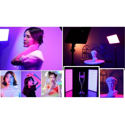 Видеосвет Ulanzi LT003 RGB LED Light (3099 LT003) Black купить в Украине: Киев, Днепр, Харьков, Одесса  | Низкая цена, отзывы, характеристики от TELEMART фото