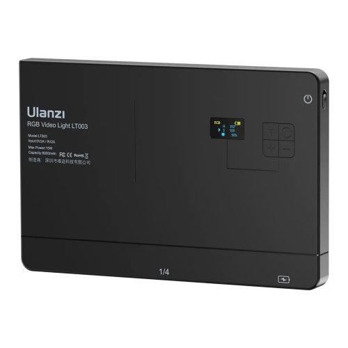 Видеосвет Ulanzi LT003 RGB LED Light (3099 LT003) Black купить в Украине | Telemart фото
