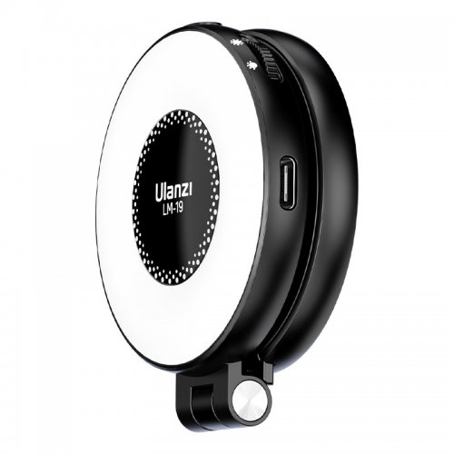 Видеосвет Ulanzi LM19 MagSafe LED Selfie Ring Light (L049GBB1 LM19) Black купить в Украине: Киев, Днепр, Харьков, Одесса  | Низкая цена, отзывы, характеристики от TELEMART фото