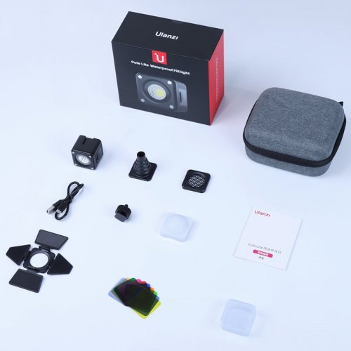 Видеосвет Ulanzi L2 Waterproof Versatile LED Light (2172 L2) Black купить в Украине: Киев, Днепр, Харьков, Одесса  | Низкая цена, отзывы, характеристики от TELEMART фото