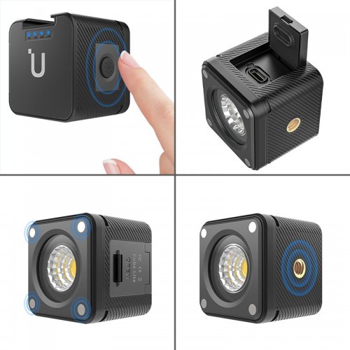 Відеосвітло Ulanzi L2 Waterproof Versatile LED Light (2172 L2) Black купити в Україні | Telemart фото