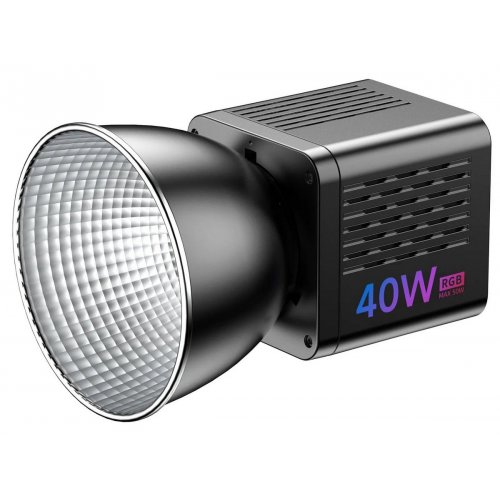 Видеосвет Ulanzi L024 40W RGB Portable LED Light (L024 40WRGB) Black купить в Украине: Киев, Днепр, Харьков, Одесса  | Низкая цена, отзывы, характеристики от TELEMART фото