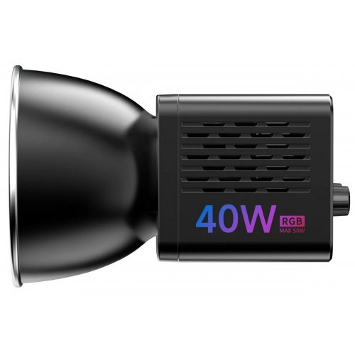 Видеосвет Ulanzi L024 40W RGB Portable LED Light (L024 40WRGB) Black купить в Украине: Киев, Днепр, Харьков, Одесса  | Низкая цена, отзывы, характеристики от TELEMART фото