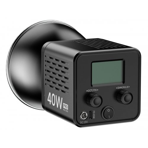 Видеосвет Ulanzi L023 40W Pro Portable LED Light (L023 40WPRO) Black купить в Украине: Киев, Днепр, Харьков, Одесса  | Низкая цена, отзывы, характеристики от TELEMART фото