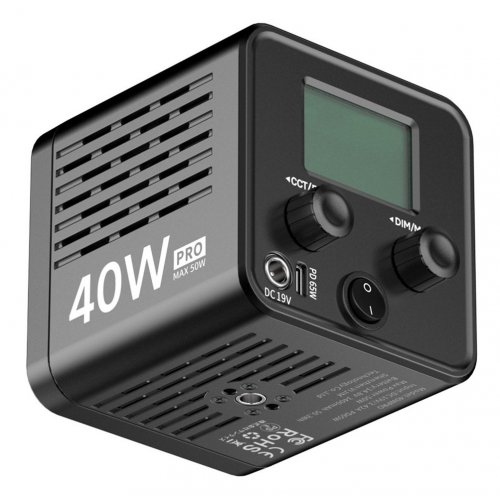 Видеосвет Ulanzi L023 40W Pro Portable LED Light (L023 40WPRO) Black купить в Украине: Киев, Днепр, Харьков, Одесса  | Низкая цена, отзывы, характеристики от TELEMART фото