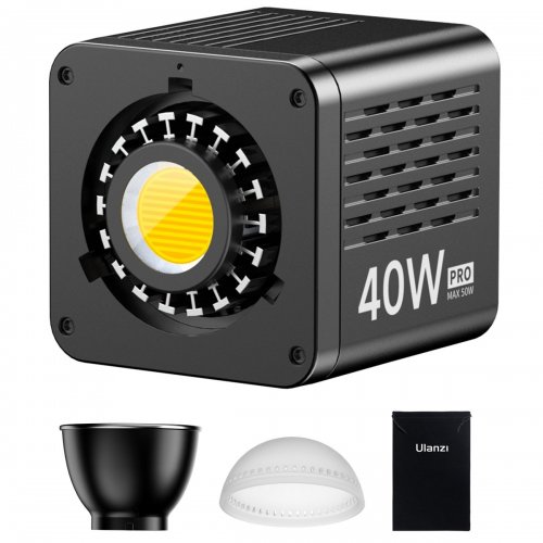 Видеосвет Ulanzi L023 40W Pro Portable LED Light (L023 40WPRO) Black купить в Украине: Киев, Днепр, Харьков, Одесса  | Низкая цена, отзывы, характеристики от TELEMART фото
