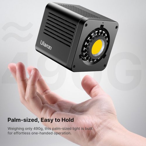 Видеосвет Ulanzi L023 40W Pro Portable LED Light (L023 40WPRO) Black купить в Украине: Киев, Днепр, Харьков, Одесса  | Низкая цена, отзывы, характеристики от TELEMART фото