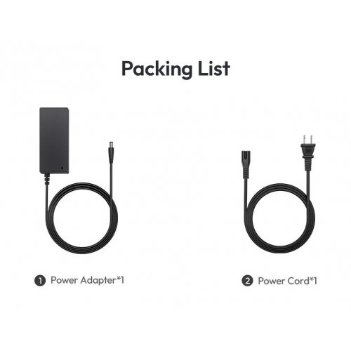 Блок живлення для світла Ulanzi HT005 DC Power Adapter for 40W Pro / RGB Light (EU Plug) (L075 HT005) Black купити в Україні: Київ, Львів, Хмельницький, Тернопіль, Івано-Франківськ | Низька ціна, відгуки, характеристики від TELEMART фото