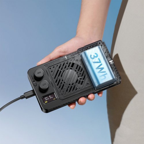 Видеосвет Ulanzi LM-P40 RGB 40W Portable Light (L130 LM-P40RGB) Black купить в Украине: Киев, Днепр, Харьков, Одесса  | Низкая цена, отзывы, характеристики от TELEMART фото