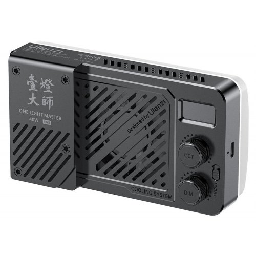 Відеосвітло Ulanzi LM-P40 RGB 40W Portable Light (L130 LM-P40RGB) Black купити в Україні: Київ, Львів, Хмельницький, Тернопіль, Івано-Франківськ | Низька ціна, відгуки, характеристики від TELEMART фото