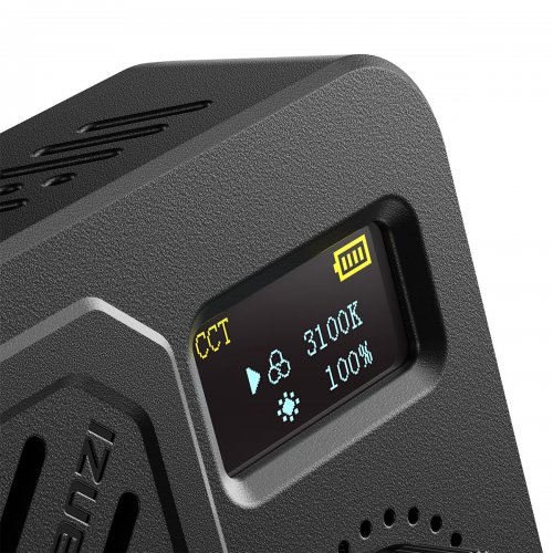 Відеосвітло Ulanzi LM-P40 RGB 40W Portable Light (L130 LM-P40RGB) Black купити в Україні: Київ, Львів, Хмельницький, Тернопіль, Івано-Франківськ | Низька ціна, відгуки, характеристики від TELEMART фото