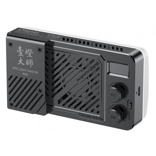 Видеосвет Ulanzi LM-P40 Bi-color 40W Portable Light (L129 LM-P40Bi) Black купить в Украине: Киев, Днепр, Харьков, Одесса  | Низкая цена, отзывы, характеристики от TELEMART фото