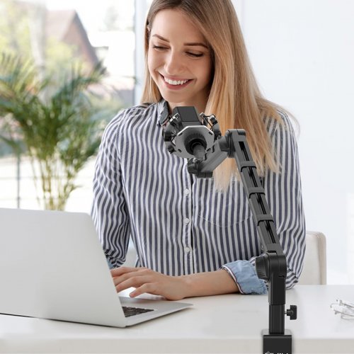 Штатив Ulanzi VIJIM LS25 Multifunction Desk Setup Stand (2873 LS25) Black купить в Украине | Telemart фото