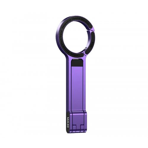 Штатив Ulanzi MA30 Carabiner-Mounted Phone Tripod (M076 MA30) Purple купить в Украине: Киев, Днепр, Харьков, Одесса  | Низкая цена, отзывы, характеристики от TELEMART фото