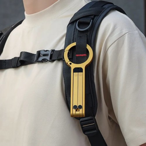 Штатив Ulanzi MA30 Carabiner-Mounted Phone Tripod (M076 MA30) Purple купить в Украине: Киев, Днепр, Харьков, Одесса  | Низкая цена, отзывы, характеристики от TELEMART фото