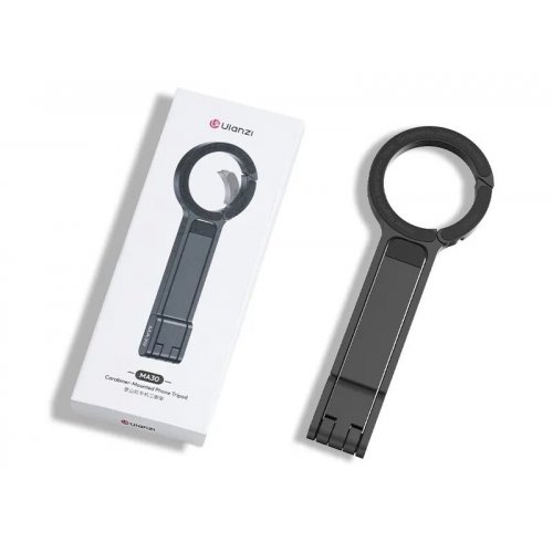 Штатив Ulanzi MA30 Carabiner-Mounted Phone Tripod (M077 MA30) Gray купить в Украине: Киев, Днепр, Харьков, Одесса  | Низкая цена, отзывы, характеристики от TELEMART фото