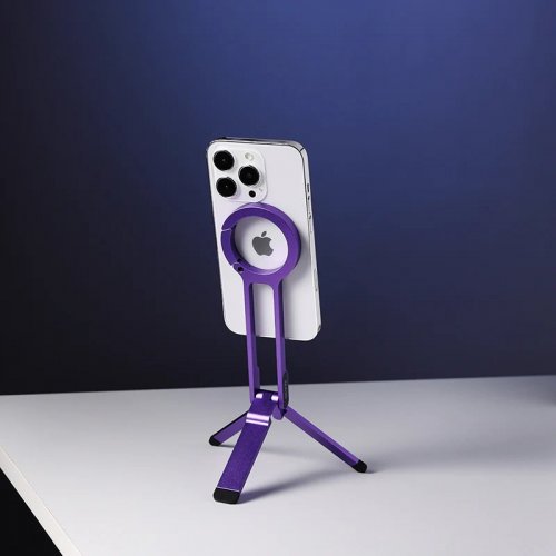 Штатив Ulanzi MA30 Carabiner-Mounted Phone Tripod (M077 MA30) Gray купить в Украине: Киев, Днепр, Харьков, Одесса  | Низкая цена, отзывы, характеристики от TELEMART фото