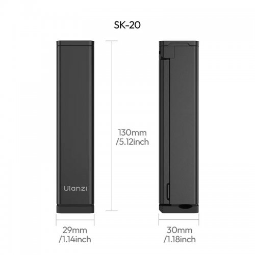 Держатель для телефона Ulanzi SK-20 Travel Phone Holder (M051 SK-20) Black купить в Украине: Киев, Днепр, Харьков, Одесса  | Низкая цена, отзывы, характеристики от TELEMART фото