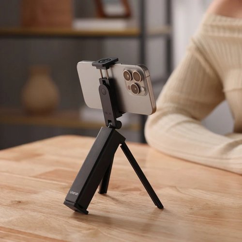 Держатель для телефона Ulanzi SK-20 Travel Phone Holder (M051 SK-20) Black купить в Украине: Киев, Днепр, Харьков, Одесса  | Низкая цена, отзывы, характеристики от TELEMART фото