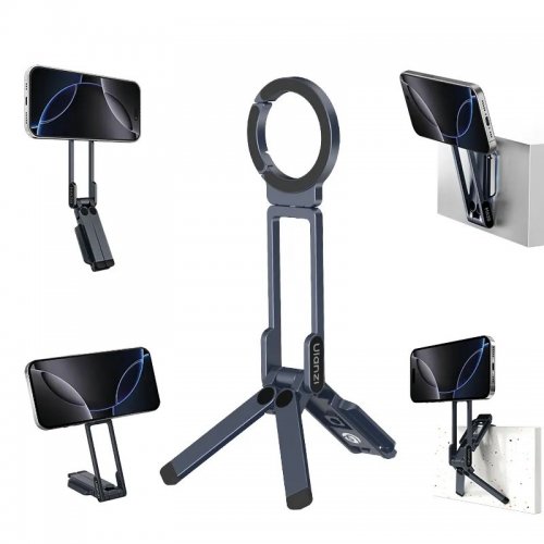 Штатив Ulanzi MA38 MagLock Phone Stand (T163 MA38) Black купить в Украине: Киев, Днепр, Харьков, Одесса  | Низкая цена, отзывы, характеристики от TELEMART фото