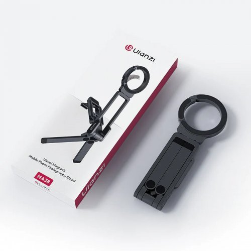 Штатив Ulanzi MA38 MagLock Phone Stand (T163 MA38) Black купить в Украине: Киев, Днепр, Харьков, Одесса  | Низкая цена, отзывы, характеристики от TELEMART фото