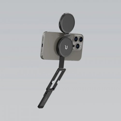 Держатель для телефона Ulanzi MA60 Foldable Magnetic Phone Tripod (S040 MA60) Orange купить в Украине: Киев, Днепр, Харьков, Одесса  | Низкая цена, отзывы, характеристики от TELEMART фото