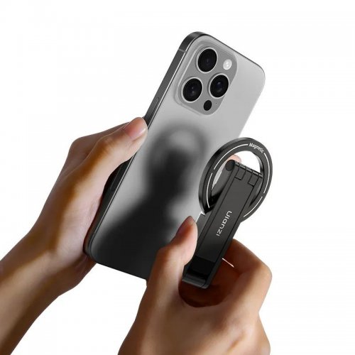 Держатель для телефона Ulanzi MA60 Foldable Magnetic Phone Tripod (S040 MA60) Orange купить в Украине: Киев, Днепр, Харьков, Одесса  | Низкая цена, отзывы, характеристики от TELEMART фото