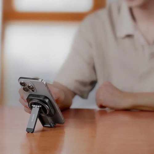 Держатель для телефона Ulanzi MA60 Foldable Magnetic Phone Tripod (S035 MA60) Silver купить в Украине: Киев, Днепр, Харьков, Одесса  | Низкая цена, отзывы, характеристики от TELEMART фото