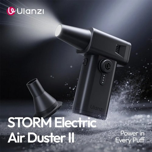 Воздуходуйка Ulanzi AD02 STORM Electric Air Duster II (X086 AD02) Black купить в Украине: Киев, Днепр, Харьков, Одесса  | Низкая цена, отзывы, характеристики от TELEMART фото