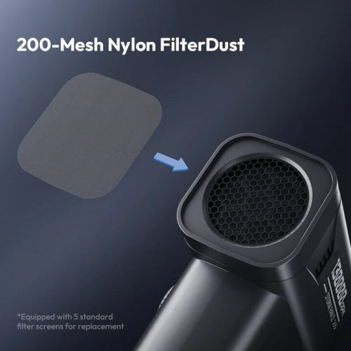 Воздуходуйка Ulanzi AD02 STORM Electric Air Duster II (X086 AD02) Black купить в Украине: Киев, Днепр, Харьков, Одесса  | Низкая цена, отзывы, характеристики от TELEMART фото