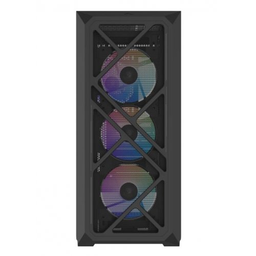 Корпус SAMA S41 без БП (S41-BKAGA4X1-GL) Black купить в Украине: Киев, Днепр, Харьков, Одесса  | Проверка совместимости, низкая цена, отзывы, характеристики от TELEMART фото