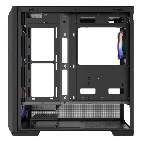 Корпус SAMA S41 без БП (S41-BKAGA4X1-GL) Black купить в Украине: Киев, Днепр, Харьков, Одесса  | Проверка совместимости, низкая цена, отзывы, характеристики от TELEMART фото