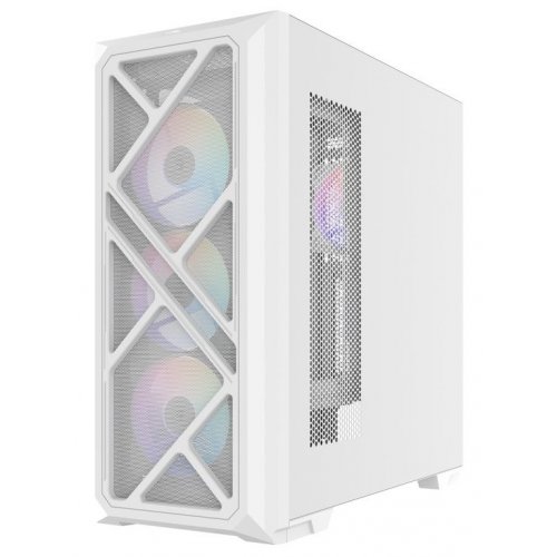 Корпус SAMA S41 без БП (S41-WHAGA4X1-GL) White купить в Украине: Киев, Днепр, Харьков, Одесса  | Проверка совместимости, низкая цена, отзывы, характеристики от TELEMART фото