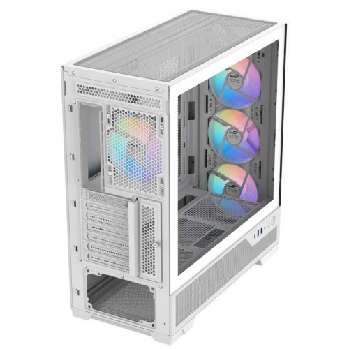 Корпус SAMA S41 без БП (S41-WHAGA4X1-GL) White купить в Украине: Киев, Днепр, Харьков, Одесса  | Проверка совместимости, низкая цена, отзывы, характеристики от TELEMART фото