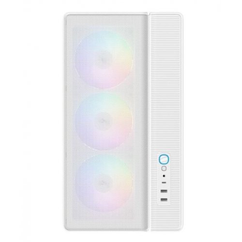 Корпус SAMA S50 без БП (S50-WHAGA4X1-GL) White купить в Украине: Киев, Днепр, Харьков, Одесса  | Проверка совместимости, низкая цена, отзывы, характеристики от TELEMART фото
