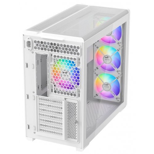 Корпус SAMA S50 без БП (S50-WHAGA4X1-GL) White купить в Украине: Киев, Днепр, Харьков, Одесса  | Проверка совместимости, низкая цена, отзывы, характеристики от TELEMART фото