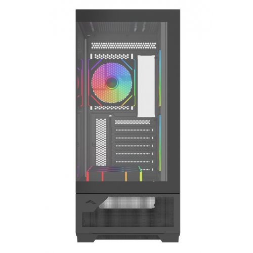 Корпус SAMA V43 без БП (V43-BKADA6X1-GL) Black купить в Украине: Киев, Днепр, Харьков, Одесса  | Проверка совместимости, низкая цена, отзывы, характеристики от TELEMART фото