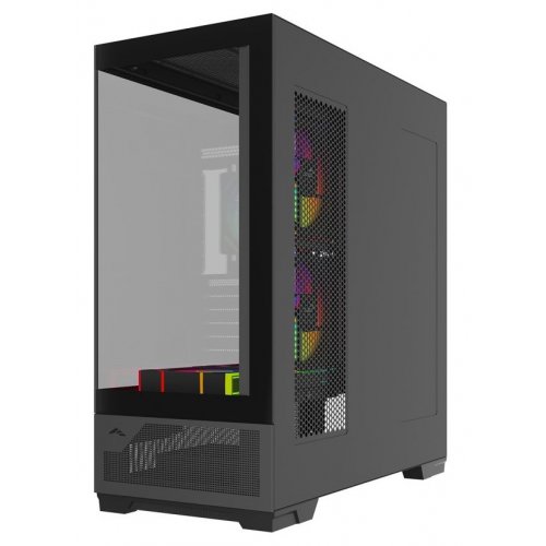 Корпус SAMA V43 без БП (V43-BKADA6X1-GL) Black купить в Украине: Киев, Днепр, Харьков, Одесса  | Проверка совместимости, низкая цена, отзывы, характеристики от TELEMART фото