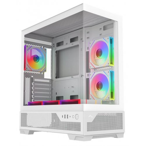 Корпус SAMA V43 без БП (V43-WHADA6X1-GL) White купить в Украине: Киев, Днепр, Харьков, Одесса  | Проверка совместимости, низкая цена, отзывы, характеристики от TELEMART фото