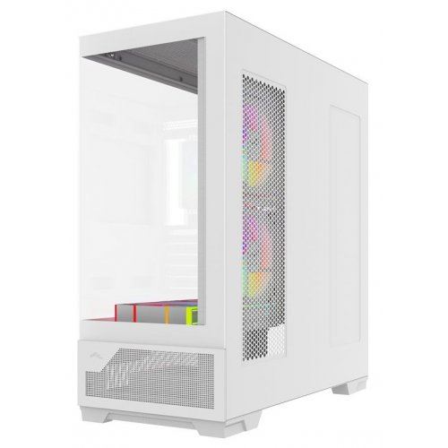 Корпус SAMA V43 без БП (V43-WHADA6X1-GL) White купить в Украине: Киев, Днепр, Харьков, Одесса  | Проверка совместимости, низкая цена, отзывы, характеристики от TELEMART фото