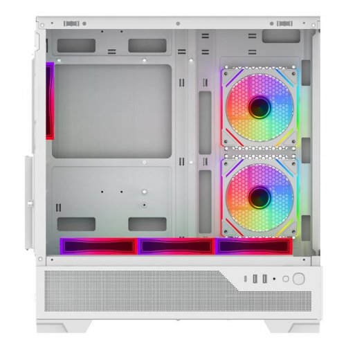 Корпус SAMA V43 без БП (V43-WHADA6X1-GL) White купить в Украине: Киев, Днепр, Харьков, Одесса  | Проверка совместимости, низкая цена, отзывы, характеристики от TELEMART фото
