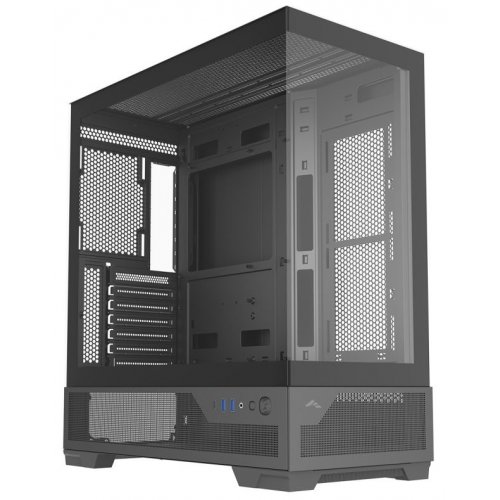 Корпус SAMA V43E без БП (V43E-BKADA0X1-GL) Black купить в Украине: Киев, Днепр, Харьков, Одесса  | Проверка совместимости, низкая цена, отзывы, характеристики от TELEMART фото